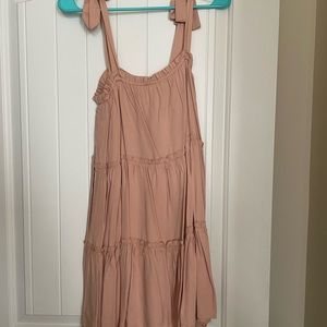 Pink Lily Blush Mini Dress